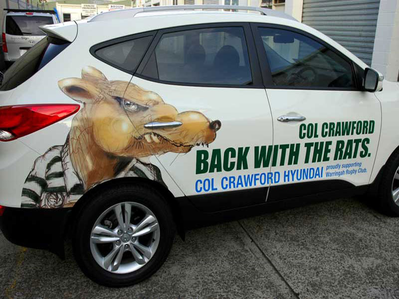 Custom Car Signage | Car Decals & Stickers | Absolute Sign Solutions